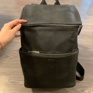 Matt & Nat Vegan Backpack in Black